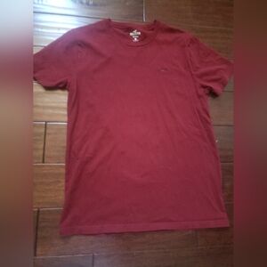 Burgundy/Maroon Hollister Tee